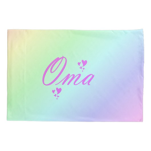 おばあちゃん 枕カバー (裏面)