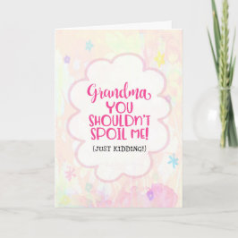 おばあちゃん、甘えちゃダメよ（冗談）... カード