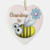 おばあちゃん/発表を期待 セラミックオーナメント (右)