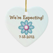 おばあちゃん/発表を期待 セラミックオーナメント (裏面)