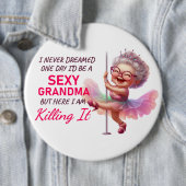 おばあちゃん 缶バッジ (インサイチュ)