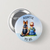 おばあちゃん |赤ちゃんシャワー 缶バッジ (正面&裏面)