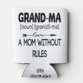 おばあちゃん A ルールなしのママ 母の日 2021 缶クーラー (裏面)