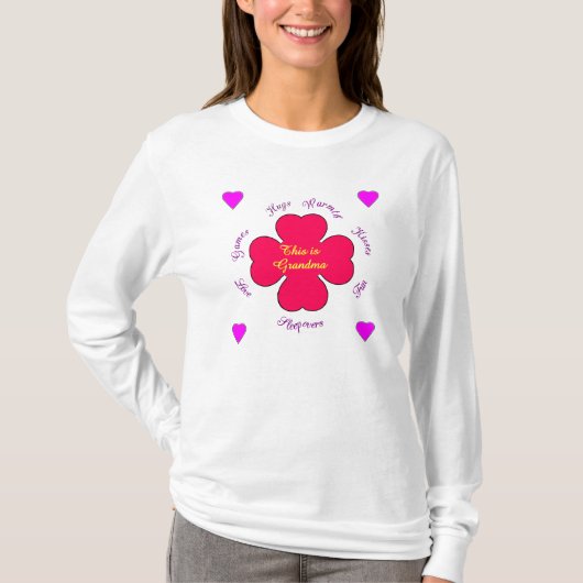 おばあちゃん Tシャツ (正面)