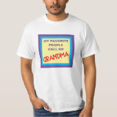 おばあちゃん Tシャツ (正面)
