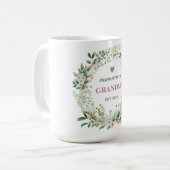 おばあちゃんESTに昇格。2025 コーヒーマグカップ (正面左)