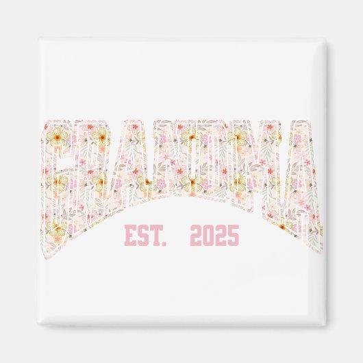 おばあちゃんest 2025 マグネット (正面)