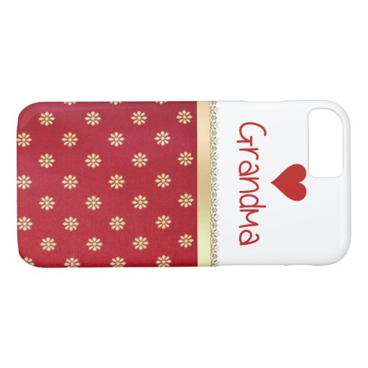 おばあちゃんiPhone 7電話ケース Case-Mate iPhoneケース (裏面(横))