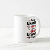 おばあちゃ素晴らしんは高価だ コーヒーマグカップ (正面右)