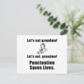 おばあちゃ食べん ポストカード (スタンド正面)