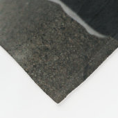 おばあパーソナライズされたちゃんとおじいちゃんの写真愛  フリースブランケット (角)