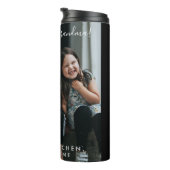 おばあパーソナライズされたちゃんの写真手書き   タンブラー (回転右)