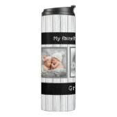 おばあユニークちゃん贈り物-パーソナライズされた写真 タンブラー (回転左)