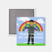 おばあ感謝していあの神の磁石 マグネット (正面/裏面)