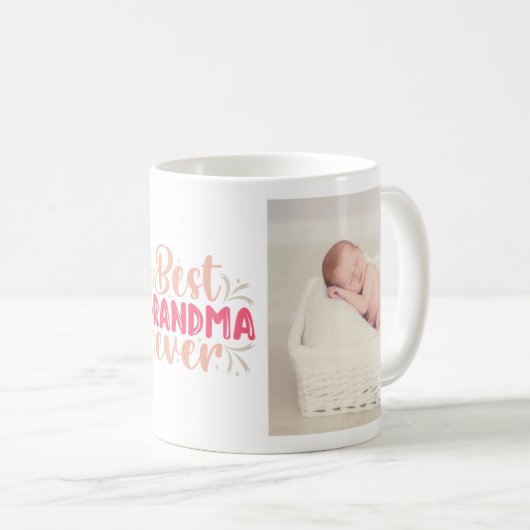 おばあ最高のあの写真コーヒーマグ コーヒーマグカップ (正面右)