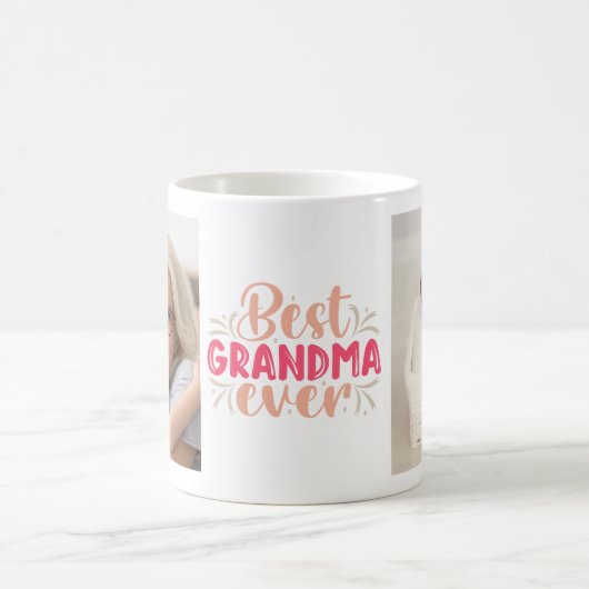 おばあ最高のあの写真コーヒーマグ コーヒーマグカップ (中央)