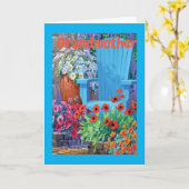 **おばあ様**お気に入りのハッピーバースデー カード (黄色い花)