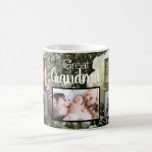 おばあ素晴らしちゃん家の庭の写真 コーヒーマグカップ (中央)