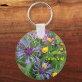 おばあ素晴らしちゃん キーホルダー (正面)