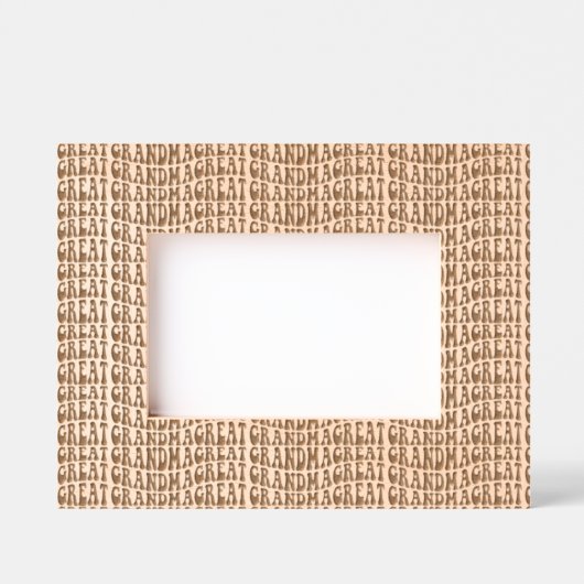 おばあ素晴らしちゃん レーザー彫刻フレーム (正面)