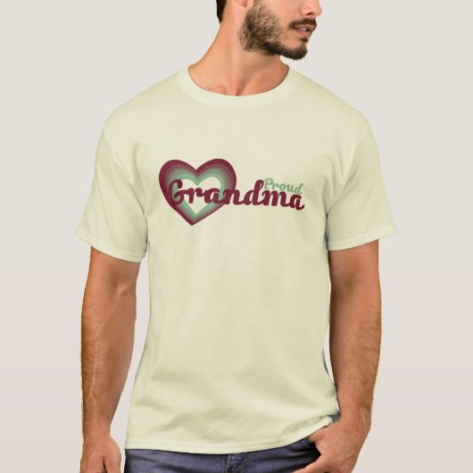 おばあ誇りを持ったちゃん Tシャツ (正面)