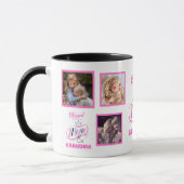 おばあ賛美さん写真おばあちゃんプレゼント マグカップ (左)