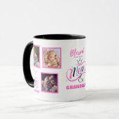 おばあ賛美さん写真おばあちゃんプレゼント マグカップ (正面左)