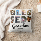 おばあ賛美ん写真集パーソナライズされた クッション (ブランケット)