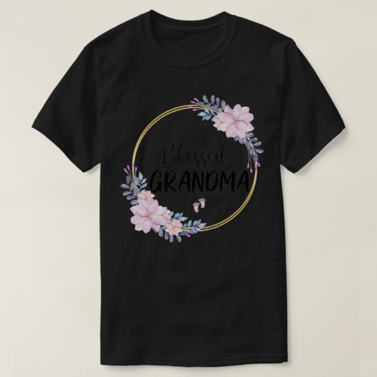 おばあ賛美ん女子の花壇Grと呼ばれる Tシャツ (デザイン正面)