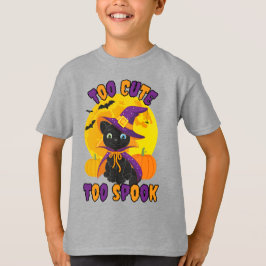 おばけかわいいハロウィンネコTシャツ Tシャツ