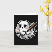 おばけがセルを弾く カード (黄色い花)