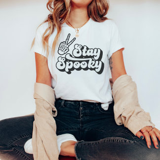 おばけでいこうTシャツ – かわいいハロウィングラフィックTシャツ Tシャツ