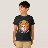おばけにゃんこ ハロウィン Too Cute To Spook Tシャツ (正面フル)