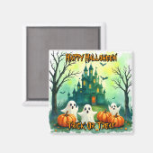 おばけのかわいいハロウィンコレクション マグネット (正面/裏面)