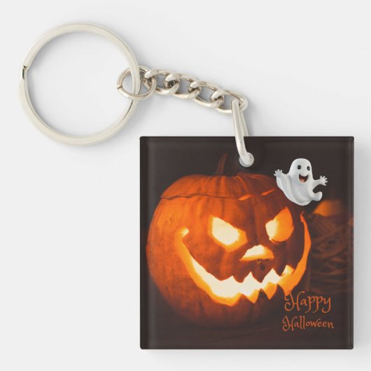 おばけのかわいいハロウィン キーホルダー (正面)