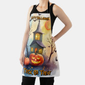 おばけのかわいいモダンハロウィンコレクション エプロン (インサイチュ)