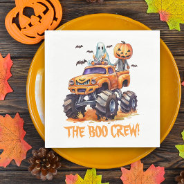 おばけのクルーのパーティー装飾で可愛くハロウィンをお祝い スタンダードランチョンナプキン