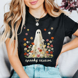 おばけのシーズンフローラル・ガールTシャツ Tシャツ
