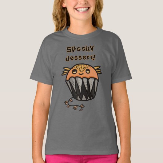 おばけのデザート ハロウィンTシャツ Tシャツ (正面)