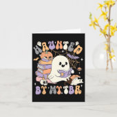 おばけのハロウィンコスチューム 幽霊 カード (黄色い花)