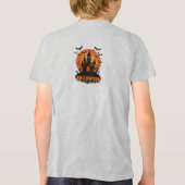 おばけのハロウィンナイトデザイン トライブレンドTシャツ (裏面)