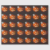おばけのハロウィン かわいいお化け ラッピングペーパー (フラット)