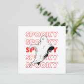 おばけのハロウィン カード (スタンド正面)