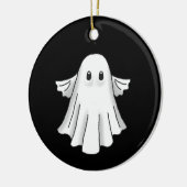 おばけのハロウィン セラミックオーナメント (左)