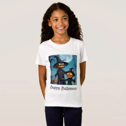 おばけのハロウィン・パンプキンデュオ Tシャツ