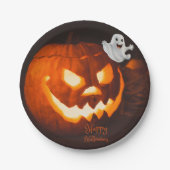 おばけのハロウィン ペーパープレート (正面)