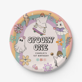 おばけのハロウィン 初めての誕生日パーティー ペーパープレート