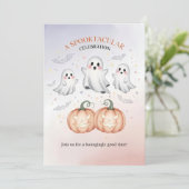 おばけのハロウィン 招待状 (スタンド正面)