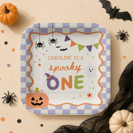 おばけのハロウィーン幽霊誕生日ペーパープレート ペーパープレート
