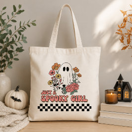 おばけの女の子だけのハロウィン トートバッグ